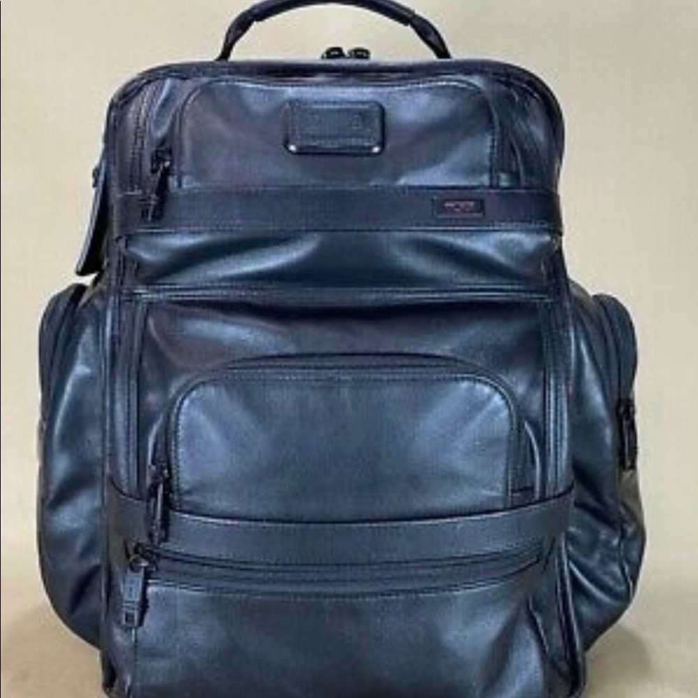 Tumi Alpha 3 T-Pass Leather Backpack